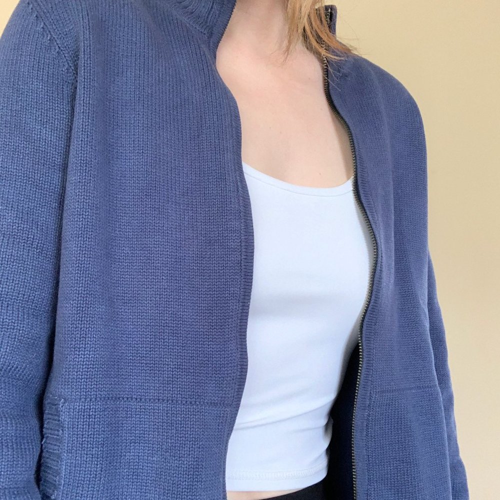 Blue Ralph Lauren Zip-up - Picture 4 of 6
